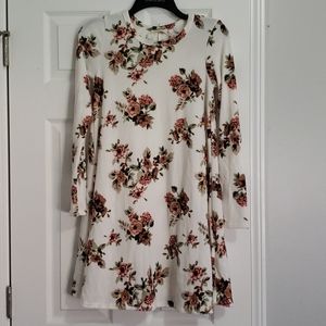 Pinc floral dress